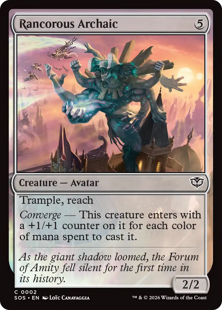 Rancorous Archaic [Secrets of Strixhaven] | I Want That Stuff Brandon