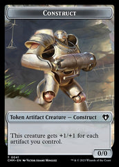 Treasure // Construct (0041) Double-Sided Token [Commander Masters Tokens] | I Want That Stuff Brandon
