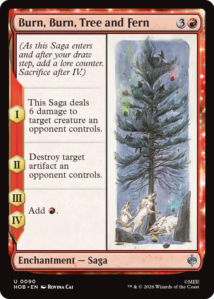 Burn, Burn, Tree and Fern [The Hobbit] | I Want That Stuff Brandon