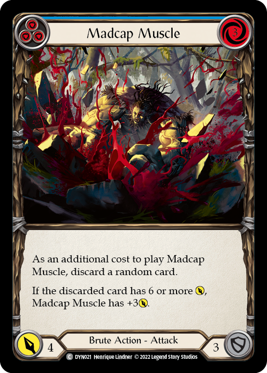 Madcap Muscle (Blue) [DYN021] (Dynasty) | I Want That Stuff Brandon