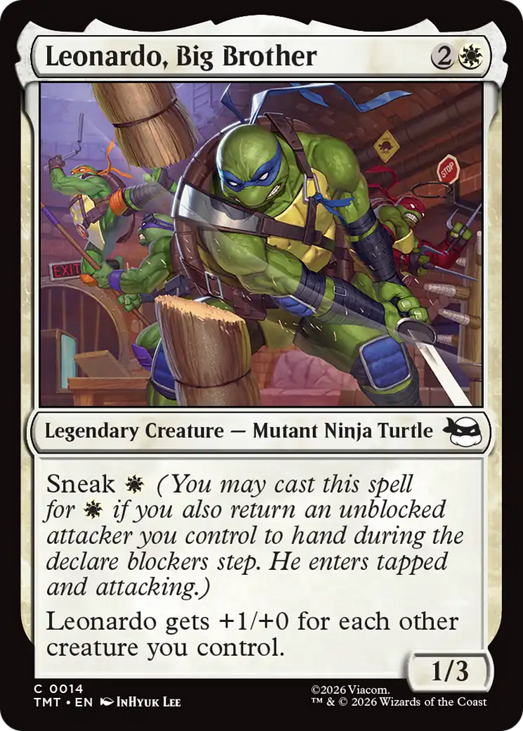 Leonardo, Big Brother [Teenage Mutant Ninja Turtles] | I Want That Stuff Brandon