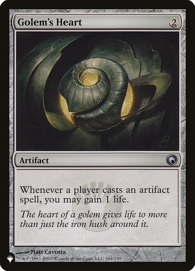 Golem's Heart [The List] | I Want That Stuff Brandon