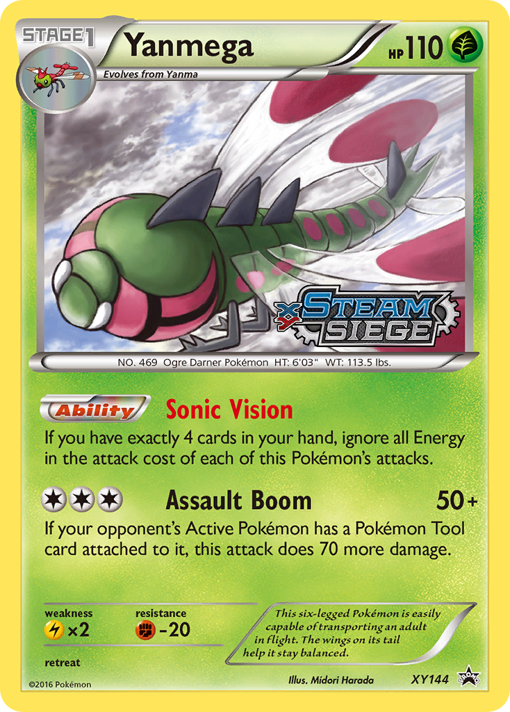 Yanmega (XY144) [XY: Black Star Promos] | I Want That Stuff Brandon