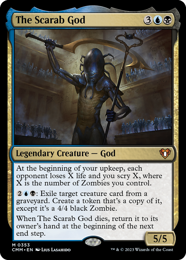 The Scarab God [Commander Masters] | I Want That Stuff Brandon