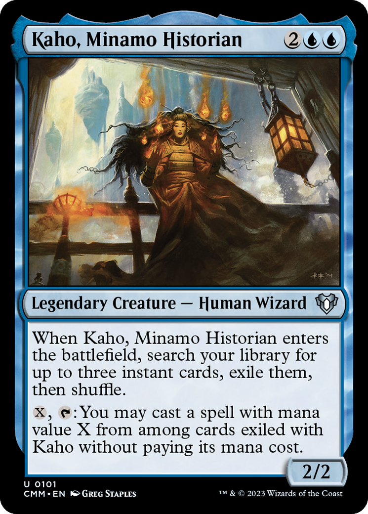 Kaho, Minamo Historian [Commander Masters] | I Want That Stuff Brandon