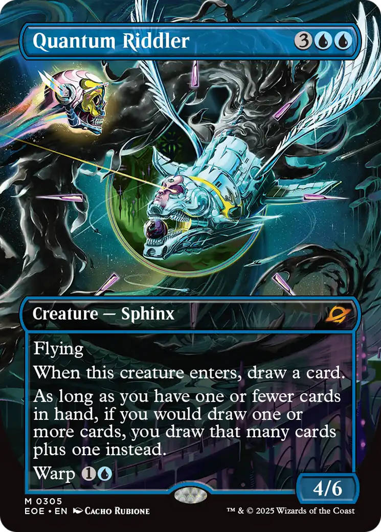 Quantum Riddler (Borderless) [Edge of Eternities] | I Want That Stuff Brandon