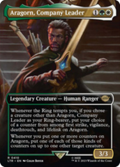 Aragorn, Company Leader (Borderless Alternate Art) [The Lord of the Rings: Tales of Middle-Earth] | I Want That Stuff Brandon