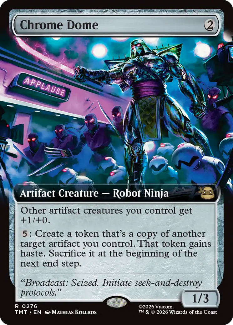 Chrome Dome (Extended Art) [Teenage Mutant Ninja Turtles] | I Want That Stuff Brandon