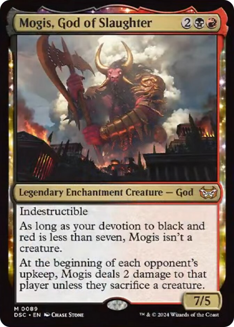 Mogis, God of Slaughter [Duskmourn: House of Horror Commander] | I Want That Stuff Brandon