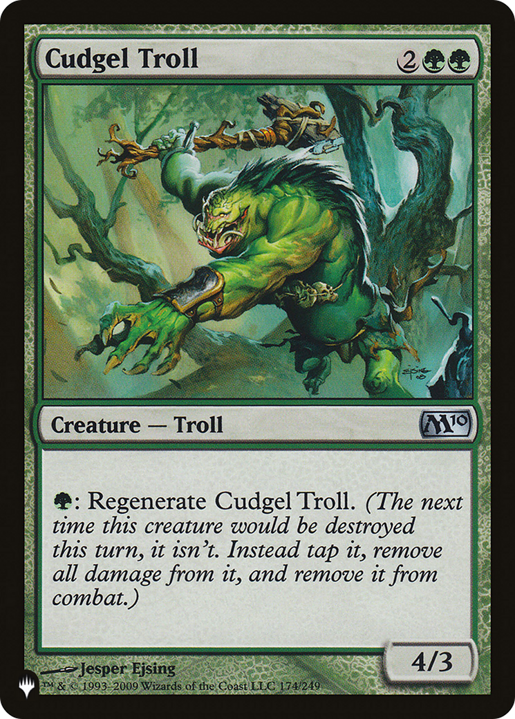 Cudgel Troll [The List Reprints] | I Want That Stuff Brandon