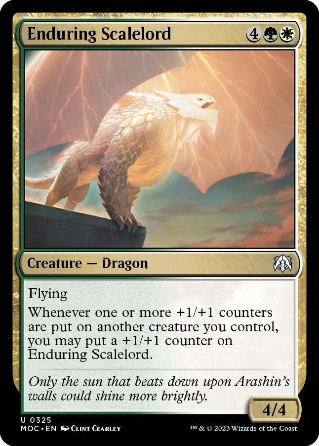 Enduring Scalelord [March of the Machine Commander] | I Want That Stuff Brandon