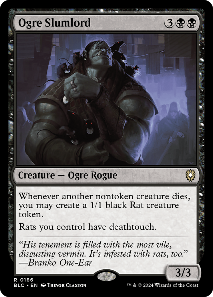 Ogre Slumlord [Bloomburrow Commander] | I Want That Stuff Brandon