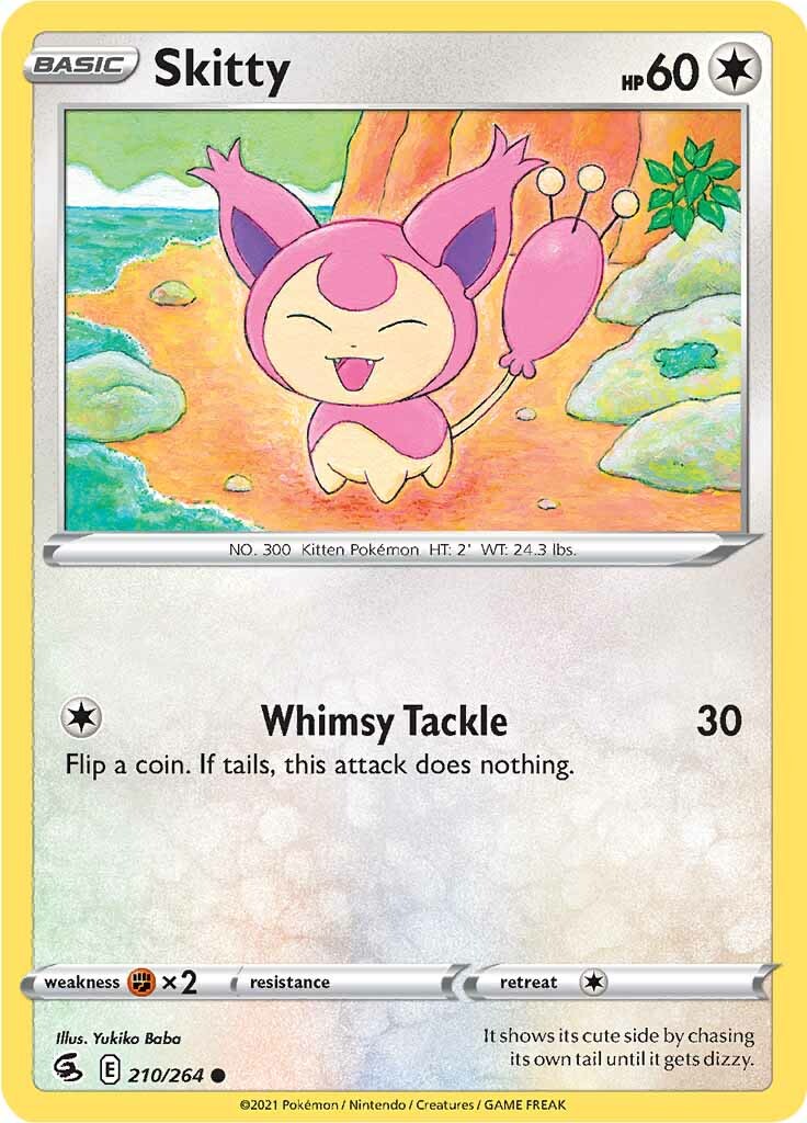 Skitty (210/264) [Sword & Shield: Fusion Strike] | I Want That Stuff Brandon