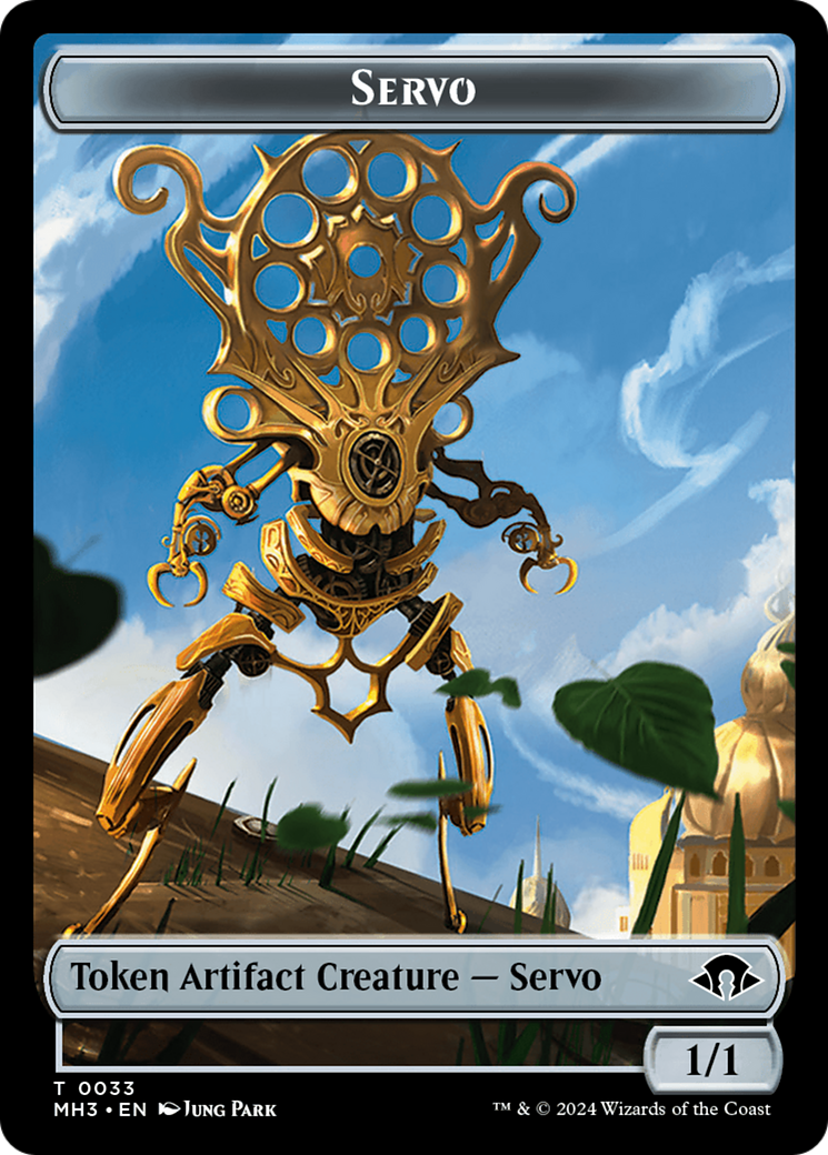Servo // Insect (0025) Double-Sided Token [Modern Horizons 3 Tokens] | I Want That Stuff Brandon