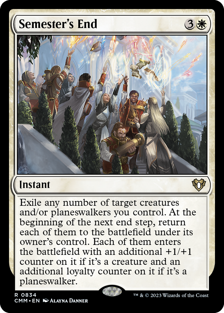 Semester's End [Commander Masters] | I Want That Stuff Brandon