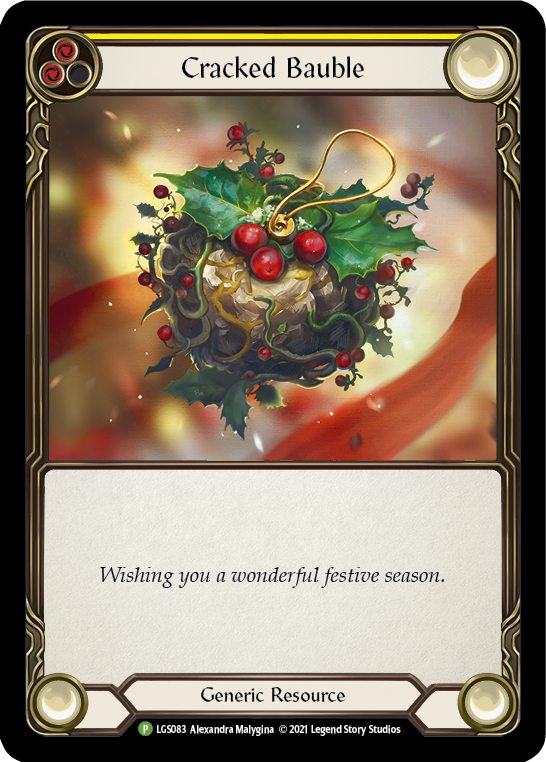 Cracked Bauble (Holiday 2021) [LGS083] (Promo)  Cold Foil | I Want That Stuff Brandon