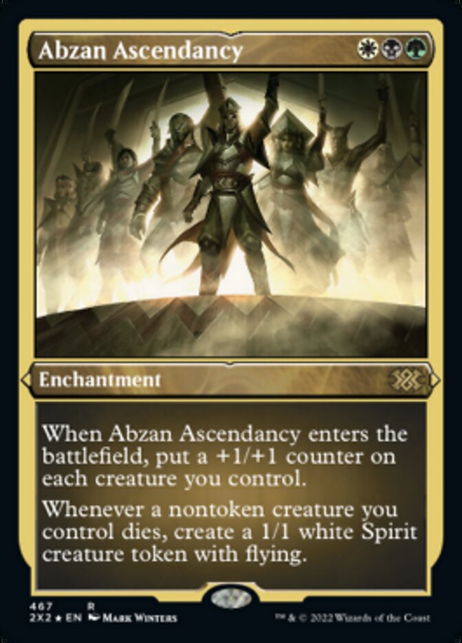 Abzan Ascendancy (Foil Etched) [Double Masters 2022] | I Want That Stuff Brandon