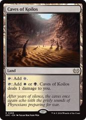 Caves of Koilos [Duskmourn: House of Horror Commander] | I Want That Stuff Brandon