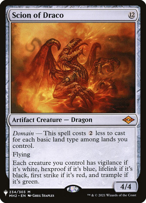 Scion of Draco [The List] | I Want That Stuff Brandon