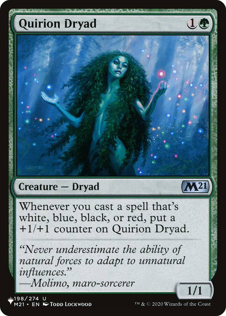 Quirion Dryad [The List] | I Want That Stuff Brandon