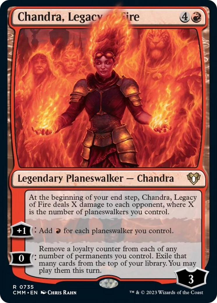 Chandra, Legacy of Fire [Commander Masters] | I Want That Stuff Brandon