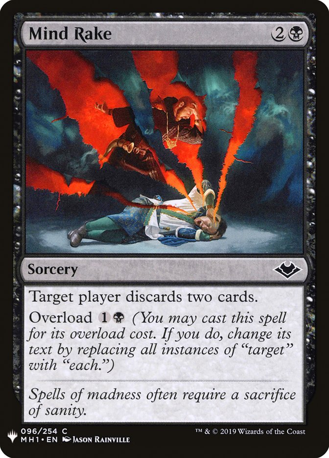 Mind Rake [Mystery Booster] | I Want That Stuff Brandon