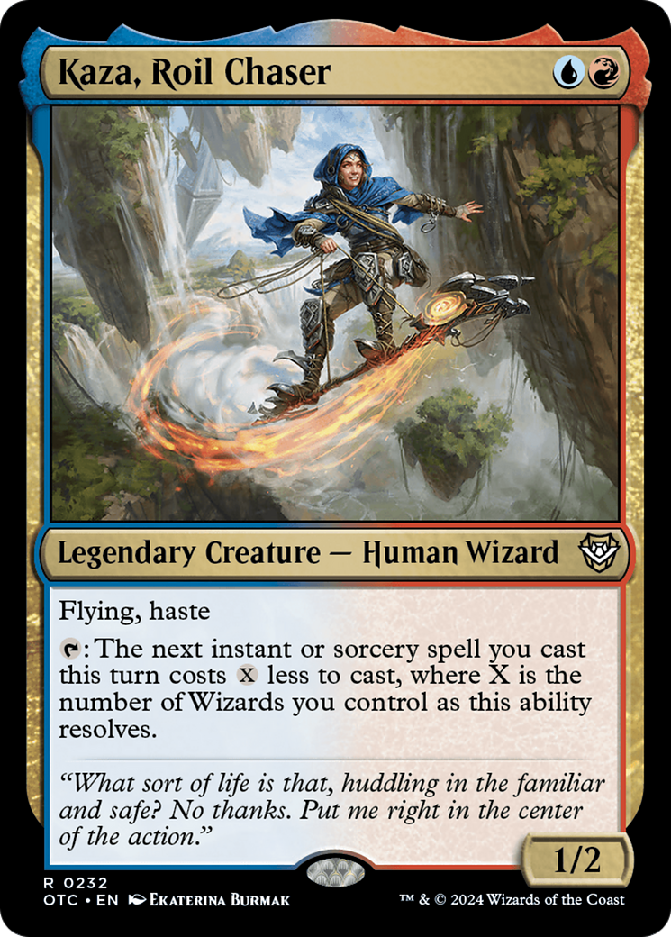 Kaza, Roil Chaser [Outlaws of Thunder Junction Commander] | I Want That Stuff Brandon