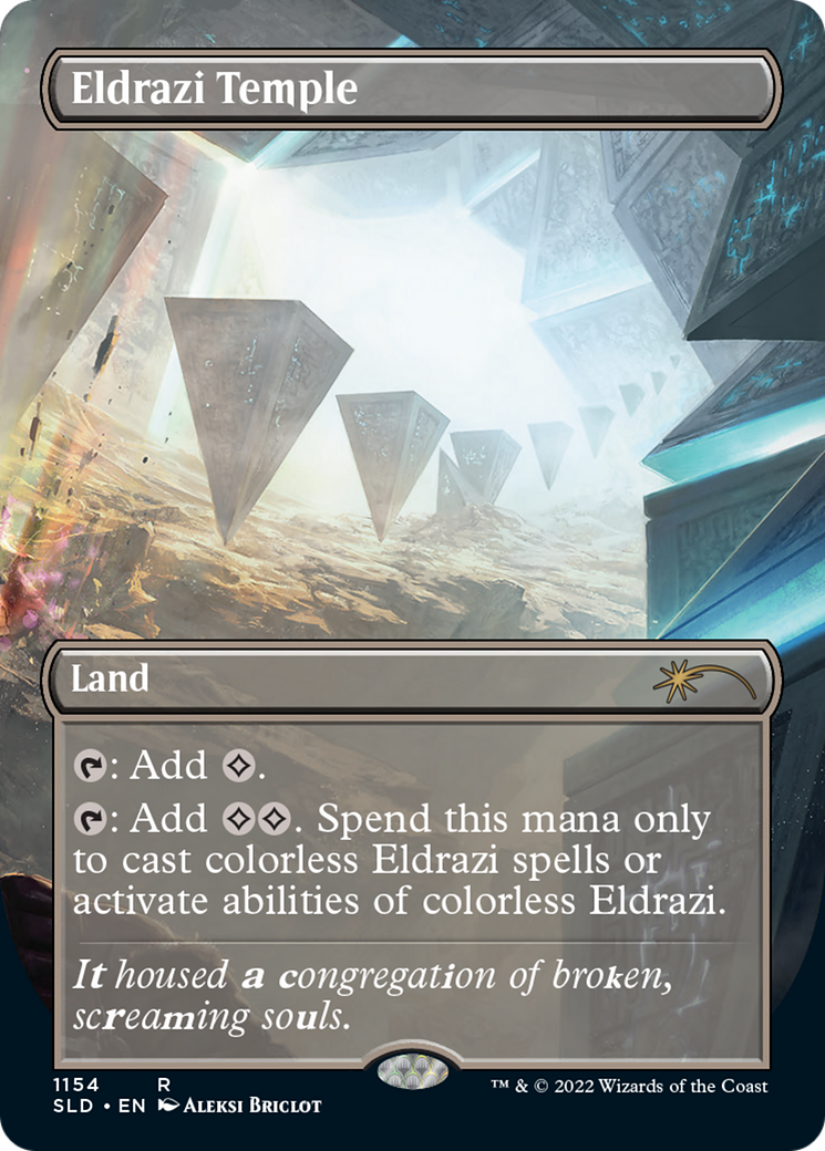 Eldrazi Temple (Borderless) [Secret Lair Drop Series] | I Want That Stuff Brandon