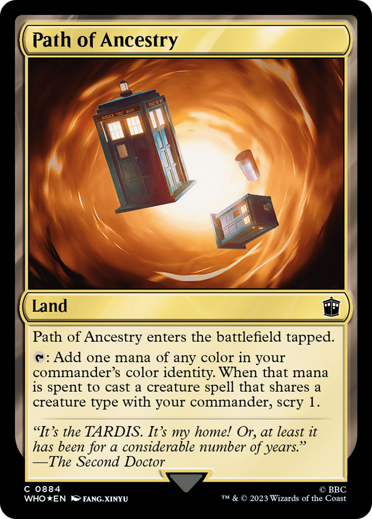 Path of Ancestry (Surge Foil) [Doctor Who] | I Want That Stuff Brandon