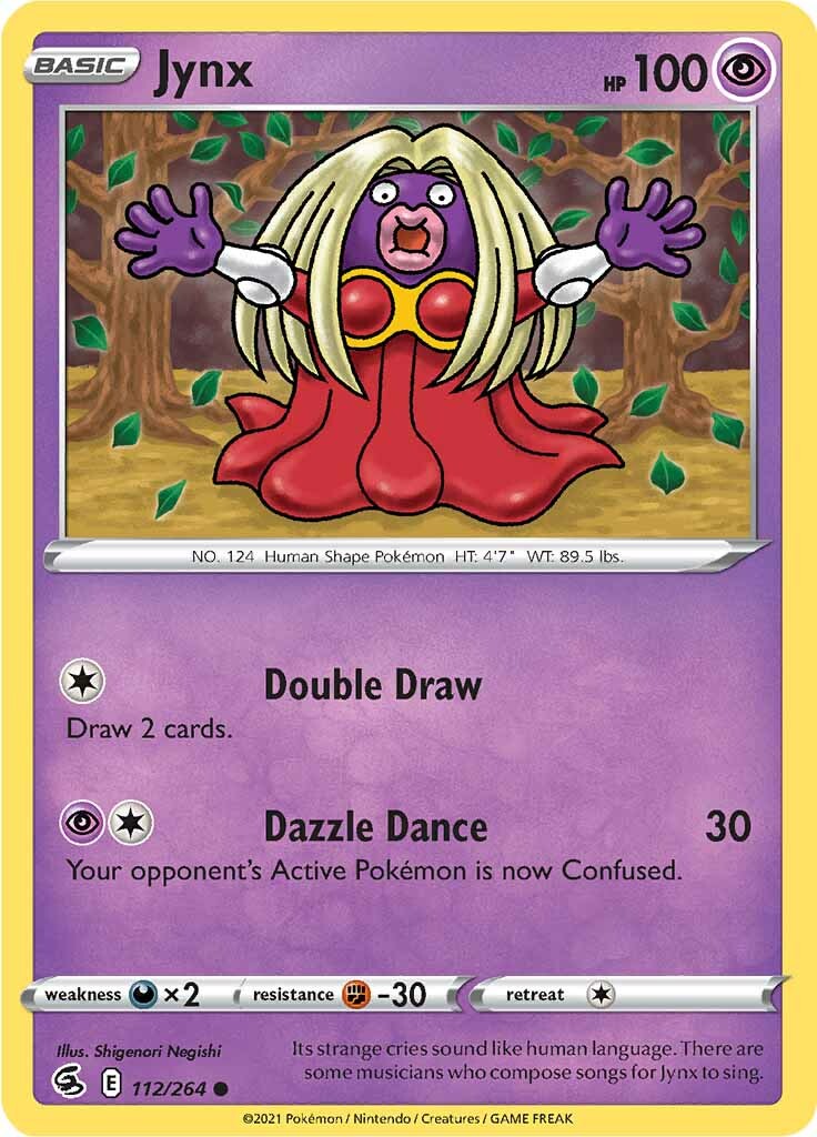 Jynx (112/264) [Sword & Shield: Fusion Strike] | I Want That Stuff Brandon