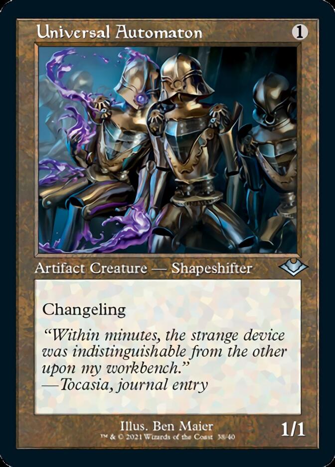 Universal Automaton (Retro Foil Etched) [Modern Horizons] | I Want That Stuff Brandon