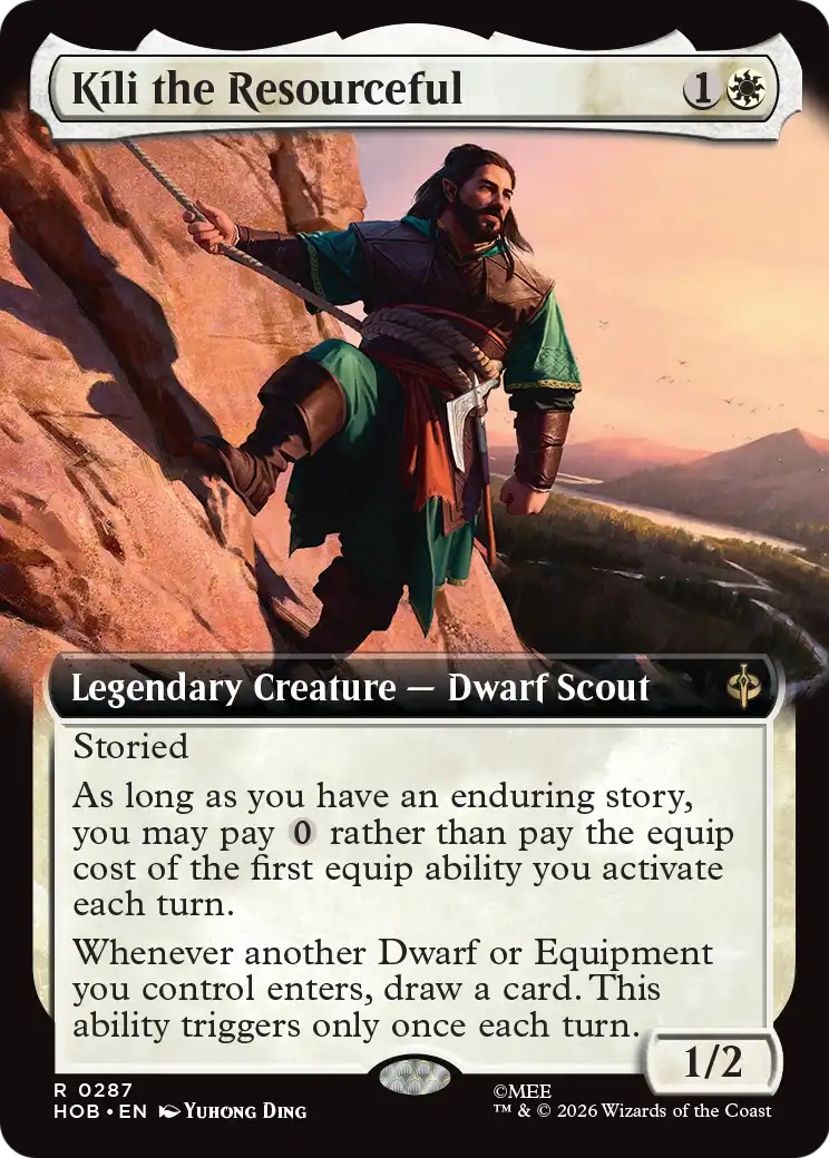 Kili the Resourceful (Extended Art) [The Hobbit] | I Want That Stuff Brandon