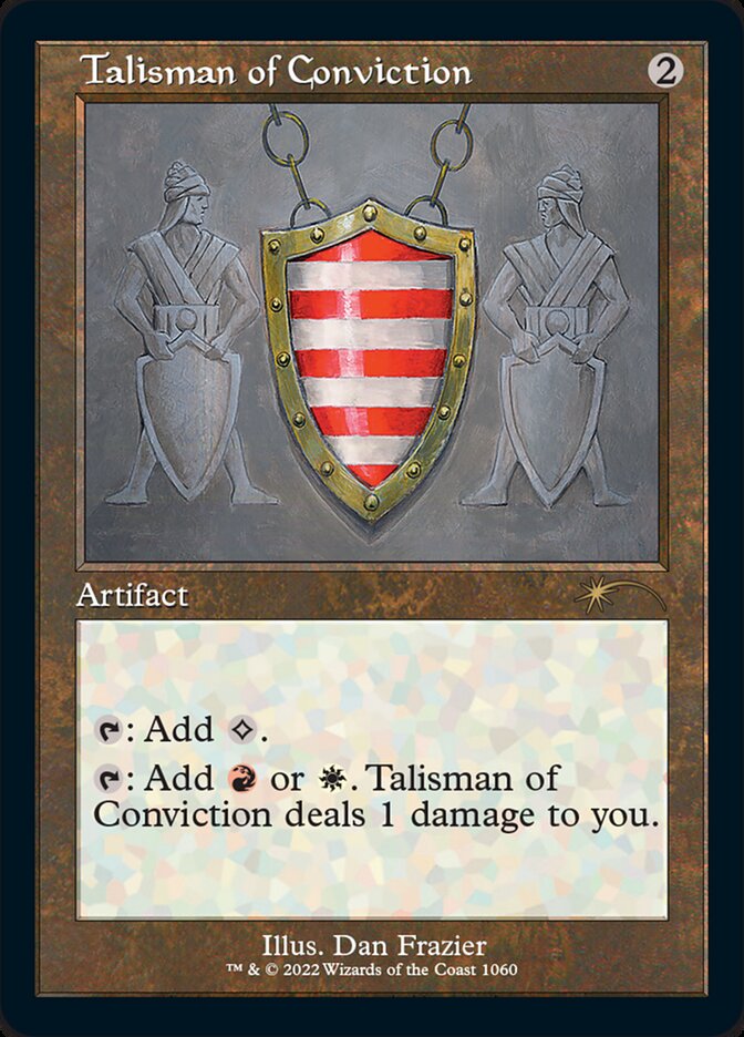 Talisman of Conviction (Foil Etched) [Secret Lair Drop Series] | I Want That Stuff Brandon