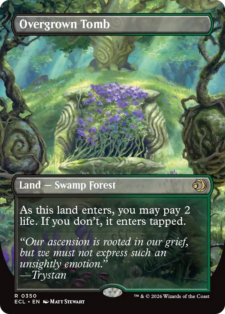 Overgrown Tomb (Borderless) [Lorwyn Eclipsed] | I Want That Stuff Brandon