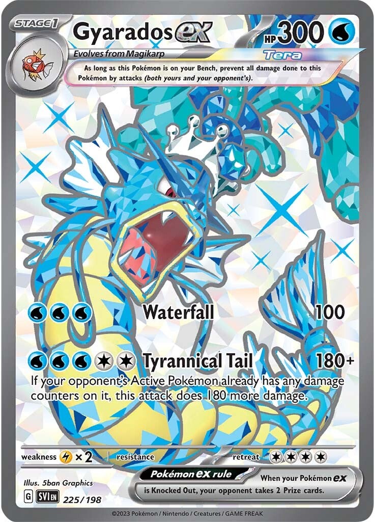 Gyarados ex (225/198) [Scarlet & Violet: Base Set] | I Want That Stuff Brandon