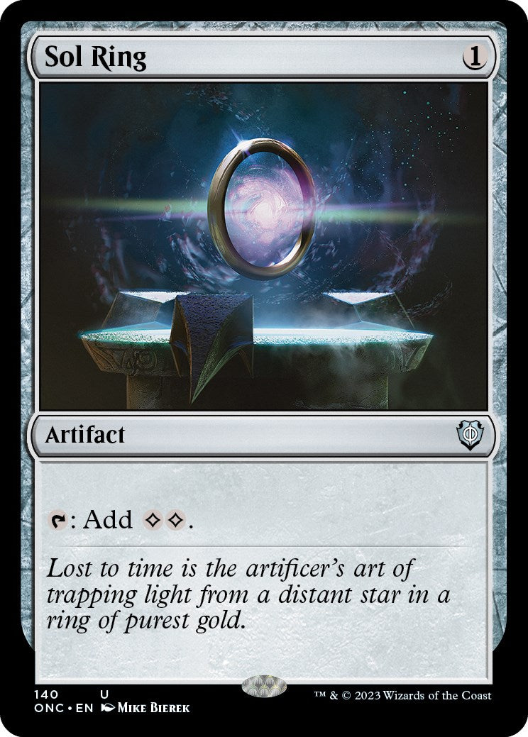 Sol Ring [Phyrexia: All Will Be One Commander] | I Want That Stuff Brandon