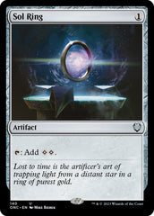 Sol Ring [Phyrexia: All Will Be One Commander] | I Want That Stuff Brandon