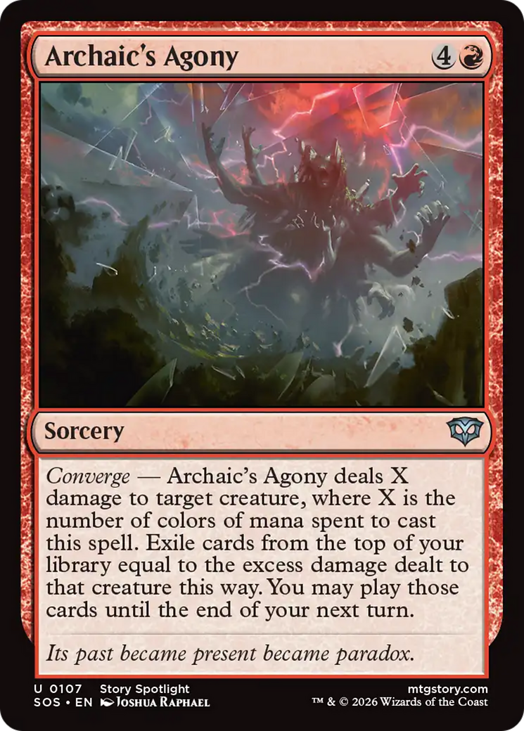 Archaic's Agony [Secrets of Strixhaven] | I Want That Stuff Brandon