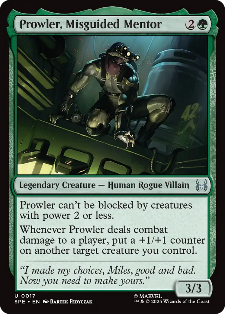 Prowler, Misguided Mentor [Marvel's Spider-Man: Eternal-Legal] | I Want That Stuff Brandon