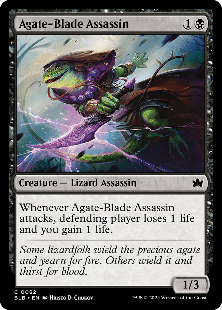 Agate-Blade Assassin [Bloomburrow] | I Want That Stuff Brandon