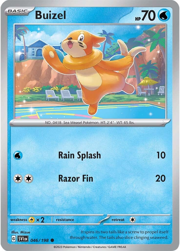 Buizel (046/198) [Scarlet & Violet: Base Set] | I Want That Stuff Brandon