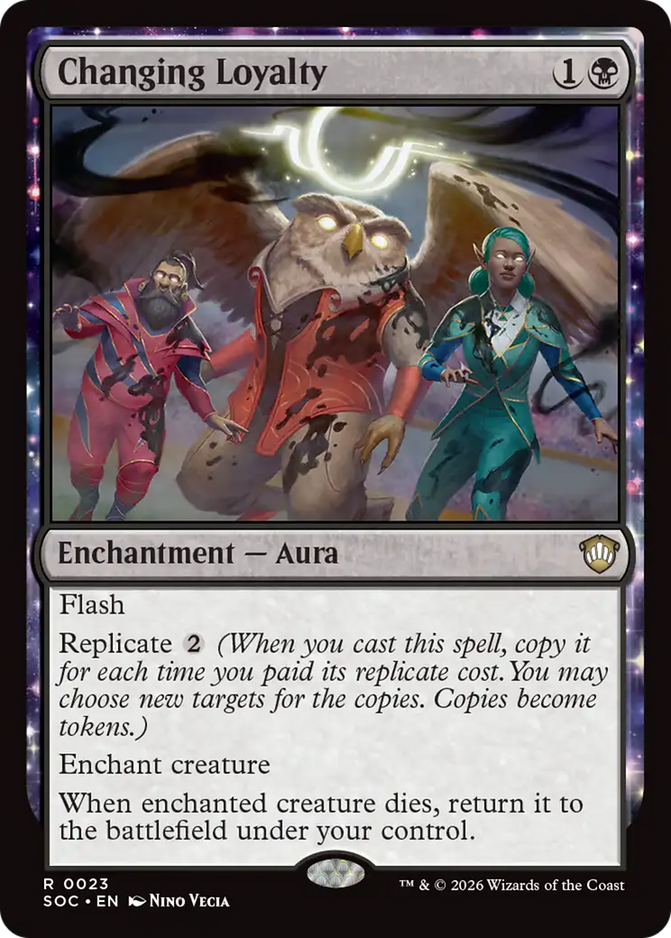 Changing Loyalty [Secrets of Strixhaven Commander] | I Want That Stuff Brandon