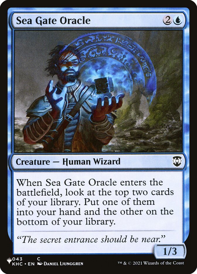 Sea Gate Oracle [The List] | I Want That Stuff Brandon