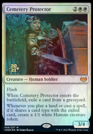 Cemetery Protector [Innistrad: Crimson Vow Prerelease Promos] | I Want That Stuff Brandon