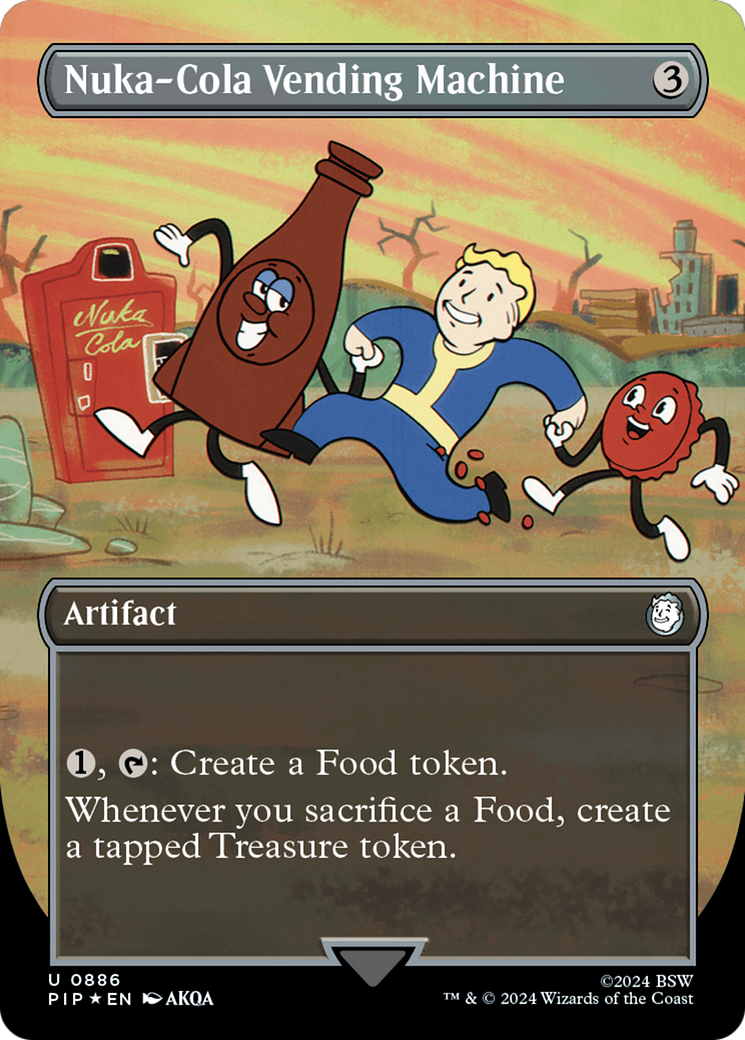 Nuka-Cola Vending Machine (Borderless) (Surge Foil) [Fallout] | I Want That Stuff Brandon