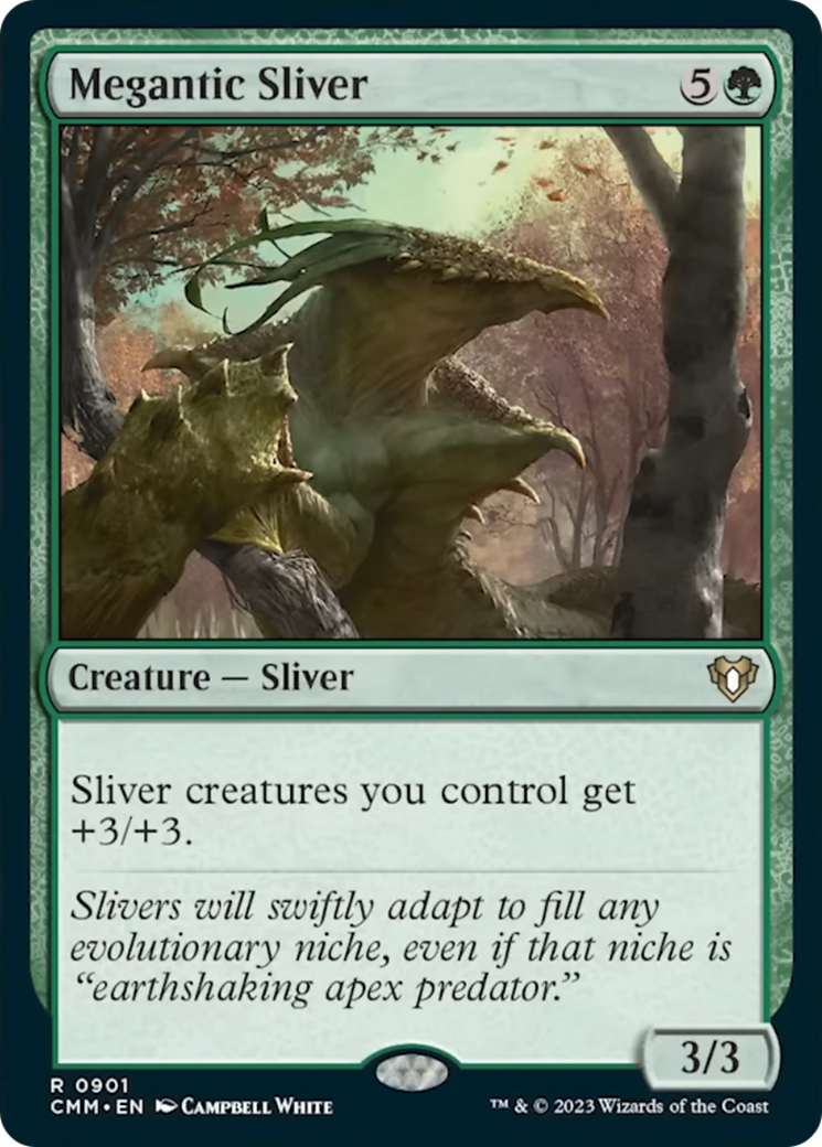 Megantic Sliver [Commander Masters] | I Want That Stuff Brandon