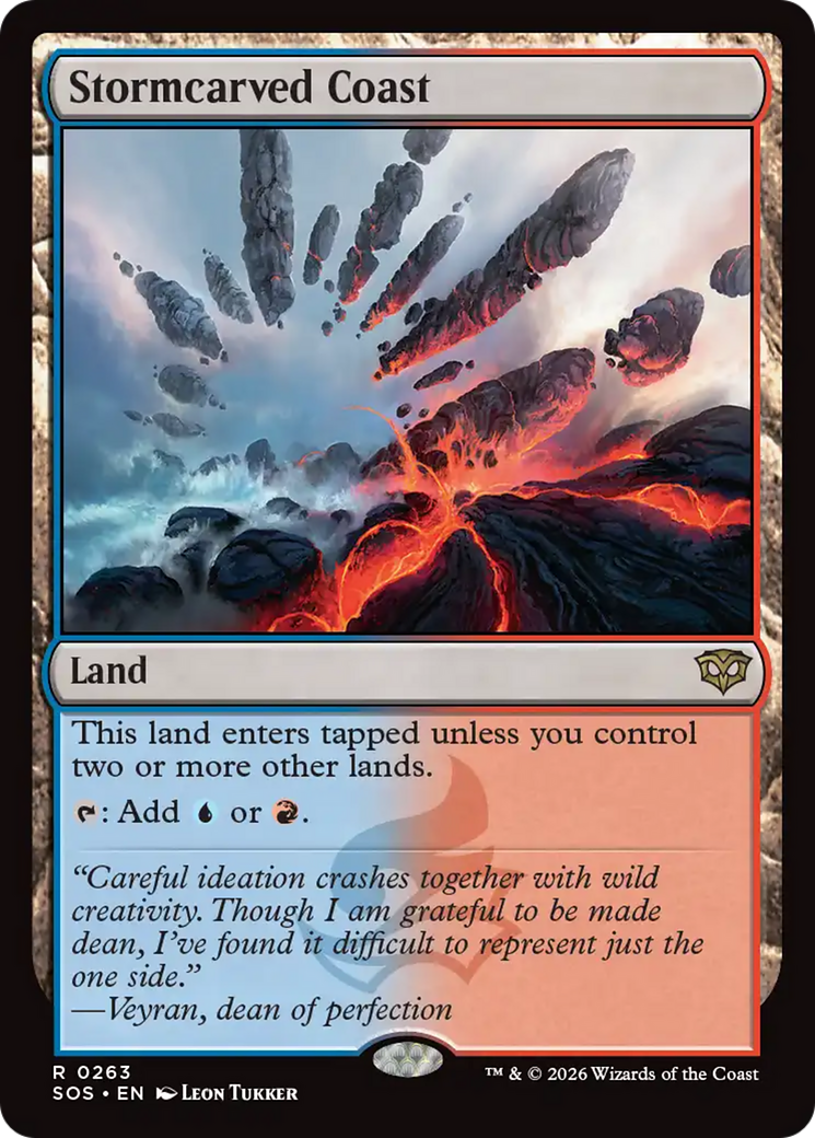 Stormcarved Coast [Secrets of Strixhaven] | I Want That Stuff Brandon