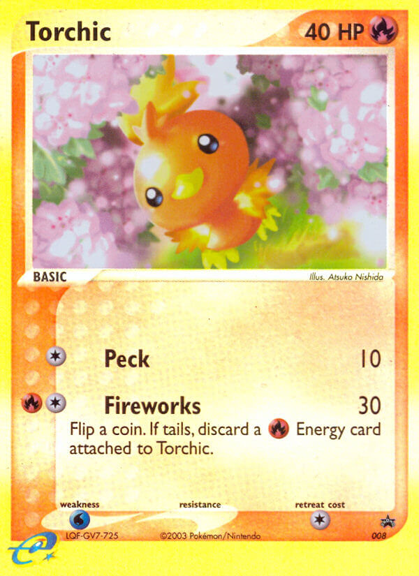 Torchic (008) [Nintendo: Black Star Promos] | I Want That Stuff Brandon