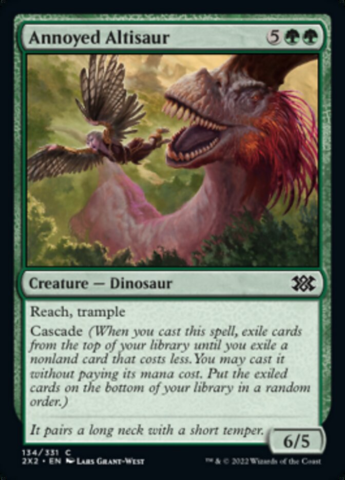 Annoyed Altisaur [Double Masters 2022] | I Want That Stuff Brandon