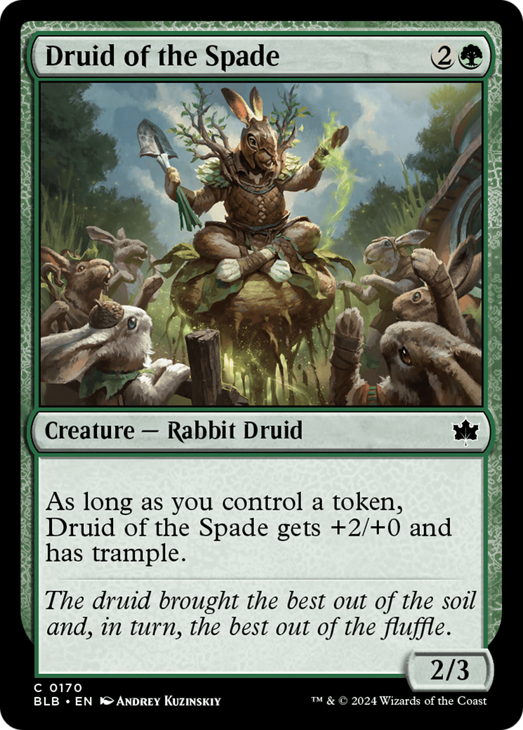 Druid of the Spade [Bloomburrow] | I Want That Stuff Brandon